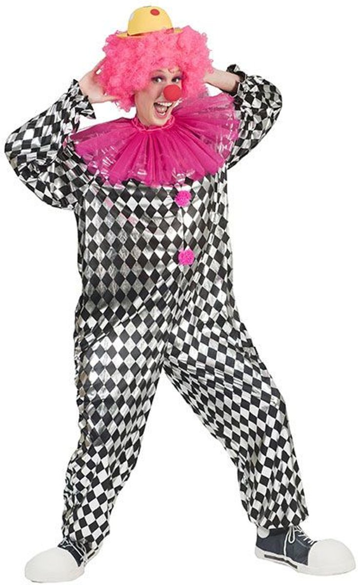 Clown & Nar Kostuum | Kierewiet Clown Peppi | Vrouw | One Size | Carnaval kostuum | Verkleedkleding